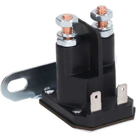 Relè di avviamento a solenoide da 12 V, in alluminio, ABS e rame, compatibile con trattori MTD 725, codice 04439B, resistente all'acqua e alla polvere. (1/5)