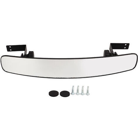 Specchietto retrovisore per golf cart, design curvo, ampia visuale senza ostacoli, facile da installare, ricambio per golf cart