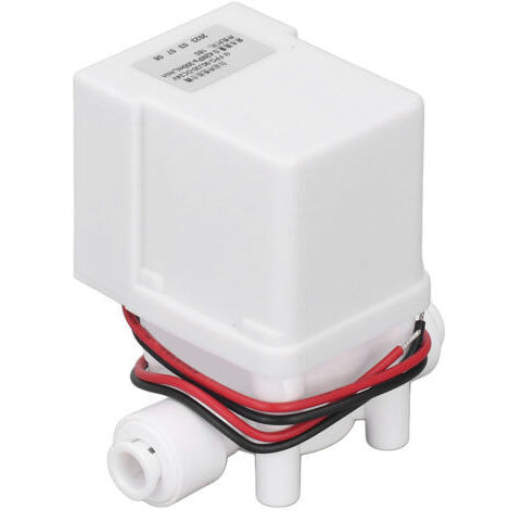 Elettrovalvola a membrana da 24 V CC, per tubo in PE da 1/4 di pollice, per depuratore d'acqua e smaltimento delle acque reflue. (1/5)