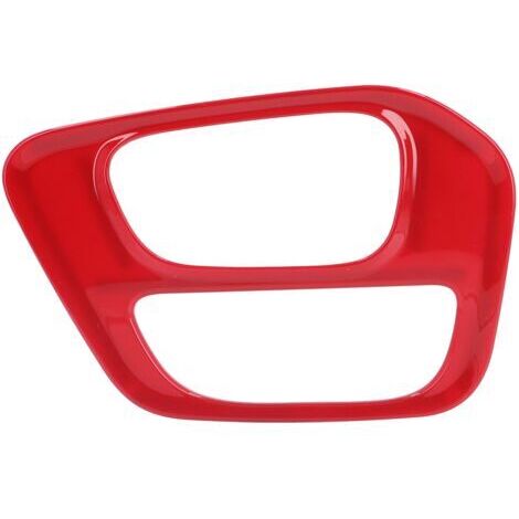 Cornice di rivestimento per il pannello del cambio, resistente ai raggi UV e all'usura, ricambio per Dodge Challenger 2015-2021, rossa. (1/5)