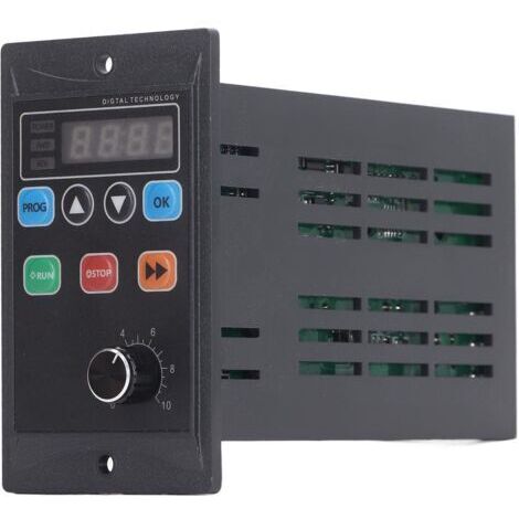 Inverter per minimotore da 1,1 kW, convertitore di frequenza variabile, ingresso monofase 176-264 V, uscita trifase 0-220 V