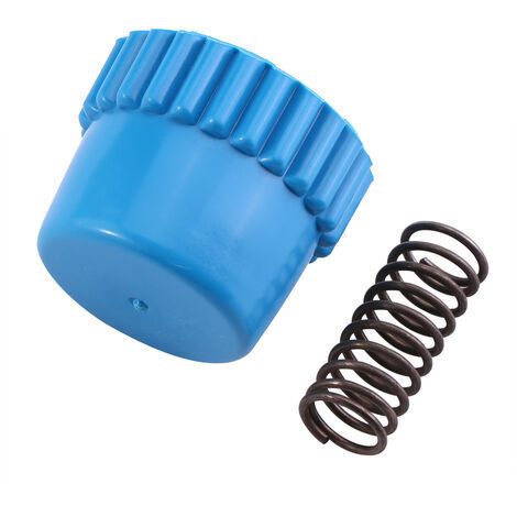 Set di accessori con molla metallica e pulsante di urto in nylon per testina del decespugliatore Husqvarna T25. (1/5)