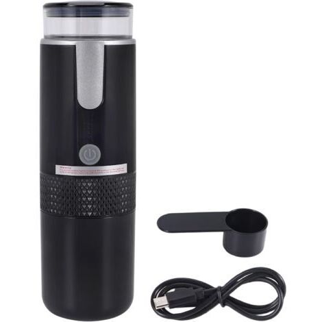 Caffettiera portatile compatibile con capsule K-Cup. Utilizza caffè macinato. Caffettiera portatile a funzionamento manuale, ideale per campeggio ed escursionismo. (1/5)