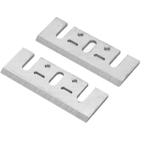 Lama per pialla elettrica professionale di alta qualità, realizzata in robusto acciaio rapido per uso industriale manuale.