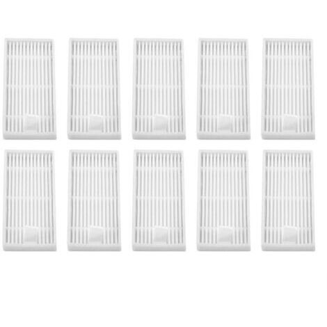 10 filtri di ricambio HEPA per robot aspirapolvere ILIFE v1 v5 v3 v3, ricambi per il sistema di filtrazione. (1/5)
