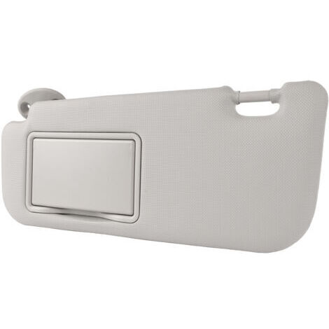 Parasole per auto lato guidatore sinistro, resistente, grigio ad alta durezza con specchietto di cortesia, ricambio per Levin Corolla 14-19