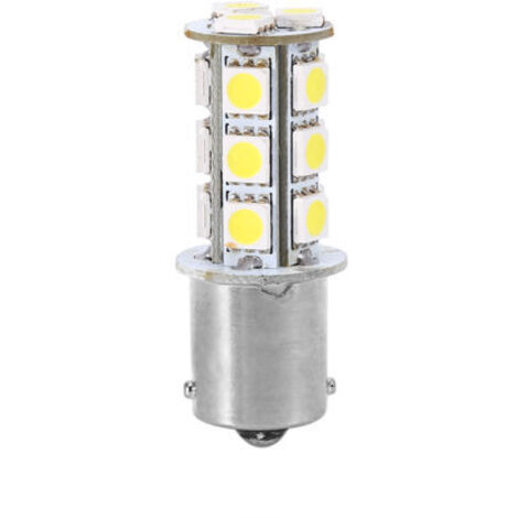 Confezione da 10 lampadine LED SMD 5050 (attacco BA15S/1141/1073/1095) per indicatori di direzione automobilistici (1/5)