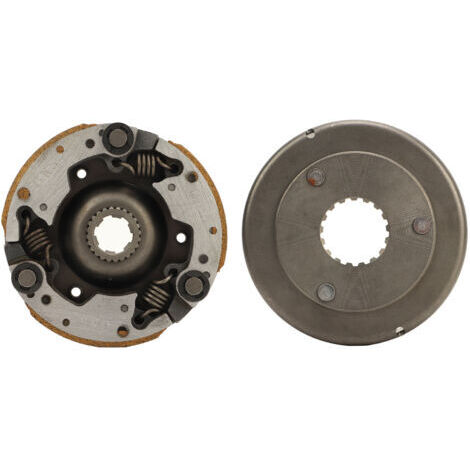 Frizione automatica con coperchio, gruppo motorino di avviamento da 17 mm per quad, moto da fuoristrada e go-kart cinesi da 50-110 cc.