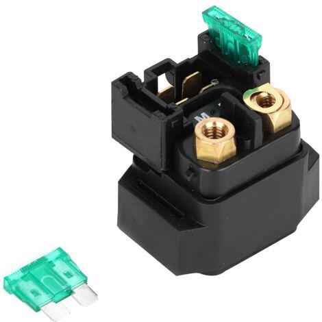 Solenoide del relè di avviamento, in rame e plastica invertita, 30A. Solenoide di ricambio per relè di avviamento adatto per XVS1100 99-09 (1/5)