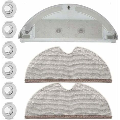 Ulisem Kit completo di pulizia del serbatoio dell'acqua per Xiaomi Roborock S5 S50 S51 S55 S6