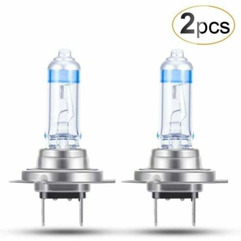 Ulisem Lampadine Xenon Super Bright H7 12V 100W, Fari Auto Moto, Anabbaglianti, Nuova Versione.