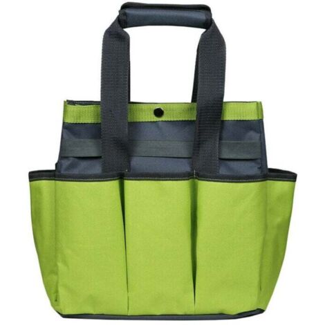 Borsa porta attrezzi da giardino in tessuto Oxford, verde (1/4)