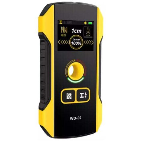 Metal detector scanner da parete WD-02 per cavi CA sotto tensione e montanti in legno (1/4)