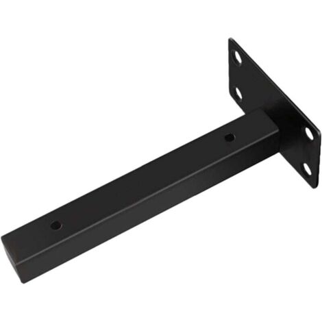 Staffe per mensole galleggianti in acciaio inossidabile, kit di montaggio durevole, facile installazione, decorazione per la casa, 400 mm (1/4)