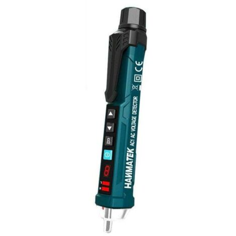 Rilevatore di tensione senza contatto HANMATEK AC1, sensibilità regolabile, display LCD, torcia a LED, doppio intervallo 12V/48V-1000V (1/4)