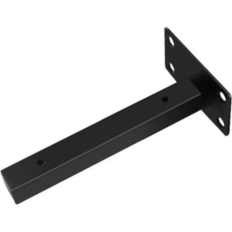 Staffe per mensole galleggianti in acciaio inossidabile, kit di montaggio durevole, facile installazione, decorazione per la casa, 200 mm (1/4)
