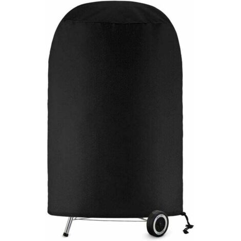 Telo di copertura per barbecue rotondo, impermeabile e resistente ai raggi UV (70 x 70 cm). (1/4)