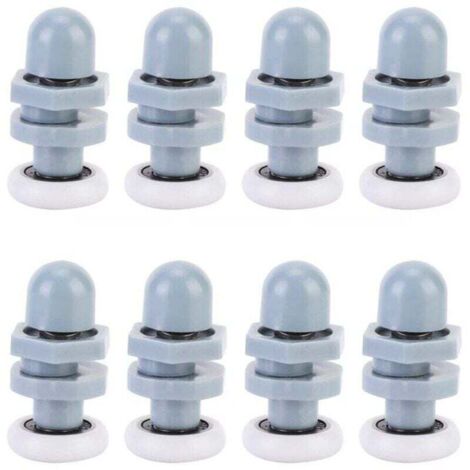 guide per porte doccia in plastica resistente, guide scorrevoli per vetro da bagno, per parti di ricambio (20 mm) (1/4)