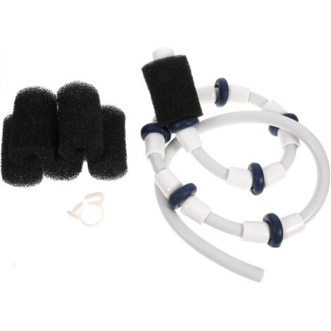 B5 Tubo flessibile di pulizia per piscina Tubo di coda di ricambio 5 cotoni di ricambio Pulizia automatica della piscina (1/4)