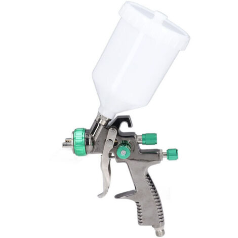 Set di spruzzatori per vernice per auto HVLP, pistola a spruzzo per la spruzzatura di primer per auto, superfici di mobili, rivestimenti di base per vernici murali (1/4)