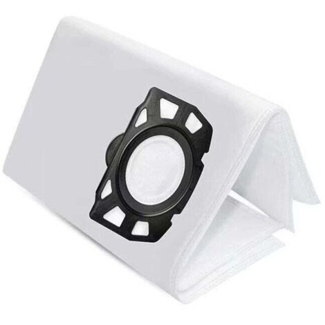Confezione da 10 sacchetti per aspirapolvere Kärcher WD4, WD5, WD6, MV4, MV5, MV6 - Microfibra a 5 strati, filtrazione elevata 99,99%, sacchetti in tessuto non tessuto ad alta resistenza, compatibili  (1/4)