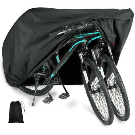 Telo copriauto in tessuto Oxford 210D - Telo copribici - XL - Telo copribici - Impermeabile - 200 x 70 x 110 cm (1/4)