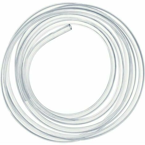 Tubo flessibile in PVC morbido trasparente - 2 metri - Tubo flessibile a pressione 16 x 20 mm (1/4)