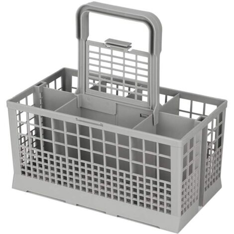 Scatola di ricambio per cestello universale per posate con 8 scomparti, resistente e stabile, adatto per lavastoviglie multiuso. (1/4)