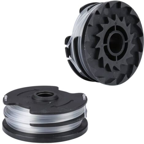 Bobina di filo in nylon per Parkside LIDL Akku PRTA 20-Li C3 A1B2 PRT 550 A1 A3 PRT 300 A1 Ricambi per decespugliatore (2 pezzi) (1/4)