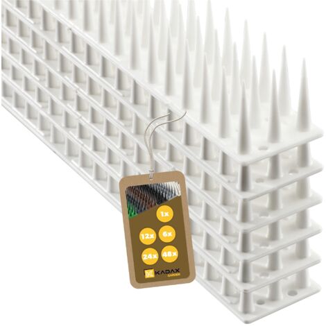 Protezione Antuccelli in Plastica, 51 x 4 x 3,5 cm, 6 pezzi, Bianco (1/5)