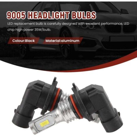 Kit Ampoules HID Xénon Xentec 9005 HB3 - 6000K Blanc Diamant - 35W - Faisceaux De Route