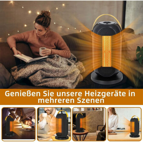 Chauffage D'Habitacle 12V/24V Portable - Ventilateur Dégivreur Pour Voiture, Camping-Car