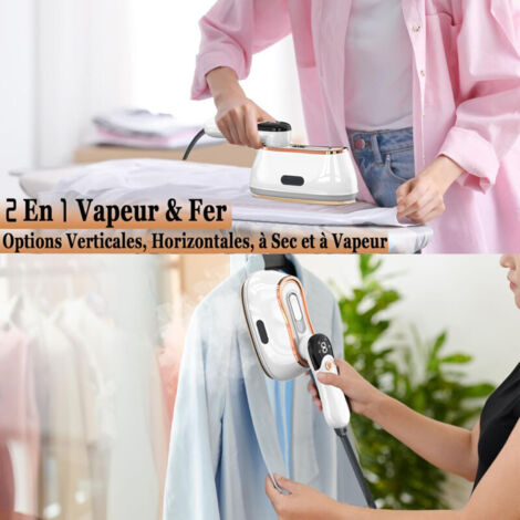 Zyntora Défroisseur Vapeur Portable,Défroisseur à Main | Fer Portable