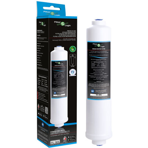 FilterLogic FFL-191X Fridge Water Filter Compatible with Samsung DA29-10105J / LG BL9808