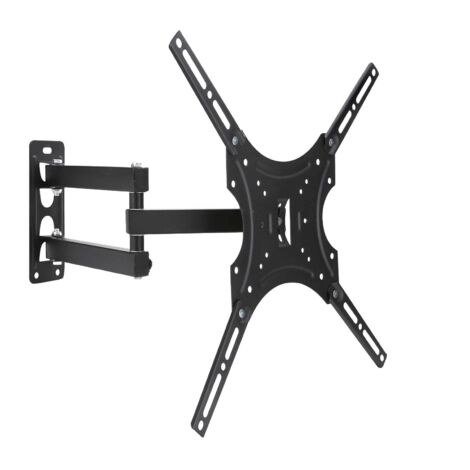YORKING TV Wandhalterung Universale TV-Halterung Schwenkbare Neigbare TV Halterung Fernseher Halterung für 32-55 Zoll Flach Curved Fernseher oder Monitor TV Bracket (1/5)