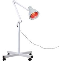 YORKING Infrarot Lampe 275W Infrarotstrahler Infrarotlampe Wärmelampe Rotlicht Strahler Rotlicht Lampe mit Rädern Infrarotstrahlung