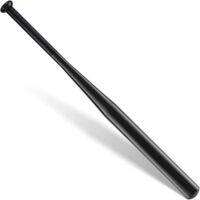 YORKING 32 Zoll Baseballschläger mit Rutschfester Griff Aluminium Baseball Schläger für Baseball Sport Schwarz (Aluminium, Schwarz)