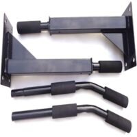 Trintion Klimmzugstange Türrahmen Wand Pull Up Bar Wandmontage Trainingsgeräte Freistehend Türstange Dip Station für Zuhause Home Gym Belastbarkeit bis 350 kg