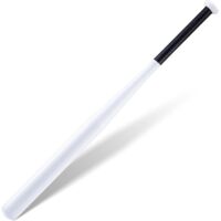 YORKING 32 Zoll Baseballschläger mit Rutschfester Griff Aluminium Baseball Schläger für Baseball Sport Schwarz (Legierter Stahl, Weiß)