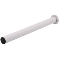 KingSaid Patas Regulables para Muebles 71-110cm Patas de Cama Metálicas Ajustables en Altura con Tornillos para Somier, Cocina, Baño y Oficina