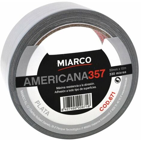 CINTA AMERICANA NEGRO 50x50MM