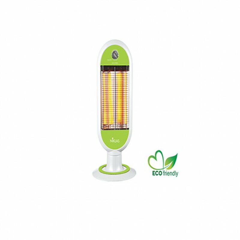 Stufa stufetta al carbonio alogena elettrica a torre 450/900W basso consumo  portatile per bagno caldabagno EFFE