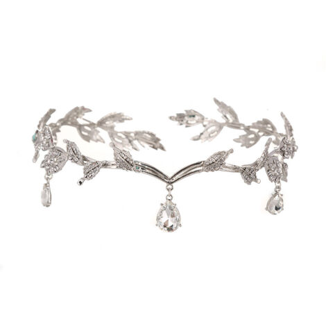 Vielseitiges Diadem für Hochzeiten/Feen/Elfen/Prinzessinnen, Haarschmuck für Abschlussbälle, Fotoshootings, Halloween oder Weihnachten.
