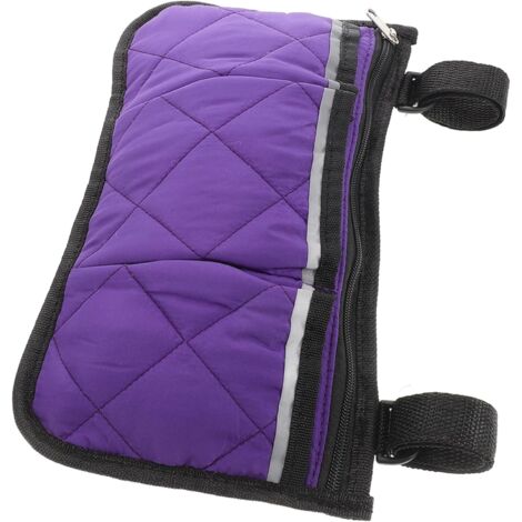 Seitliche Tasche für die Armlehne von Rollstuhl/Gehhilfe, praktische Aufbewahrung im Alltag