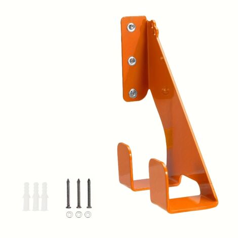 Funnytek Kettensägenhalter Wandhalterung – Robust Mit Gummibeschichtung, Orange