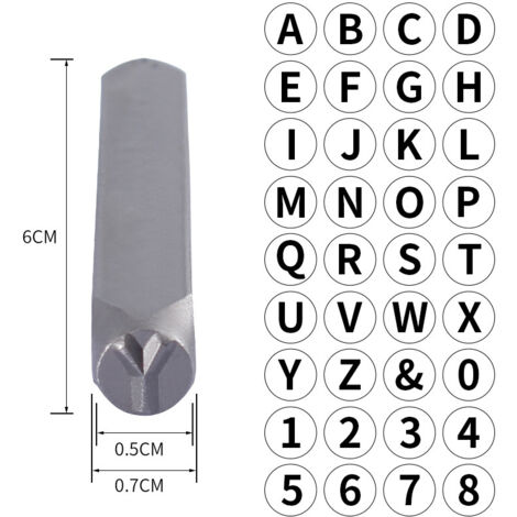 Ein Metall Mit 6 Buchstabennull