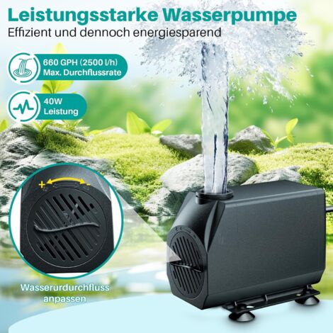 Teichpumpe Fur Wasserfall