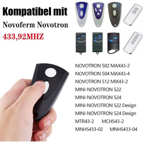 Novoferm Handsender Anlernennull