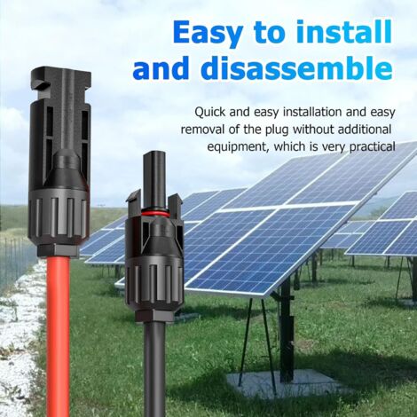 Koscom Solarkabel 6mm² - 50 M, Rot, H1Z2Z2-K, Für Photovoltaikanlagen, Direkt Erdverlegbar, TÜV-zertifiziert, UV-beständig