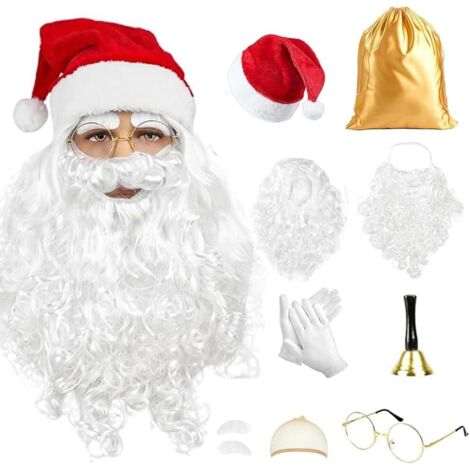 Herren Weihnachtskostüm – Roter Samtumhang Mit Kapuze Und Plüschfutter, Weihnachtlicher Cardigan Für Partys, Fasching & Winterfeste